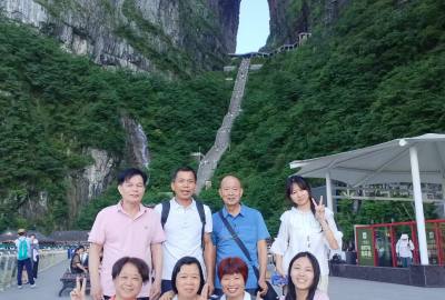 張家界康輝旅游7月份接待分享，好品質(zhì)，看的見，康輝品質(zhì)游！